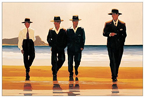 ArtPlaza AS10192 The Billy Boys-(Vettriano), Holz, Bunt, 90 x 1.8 x 60 cm von ArtPlaza