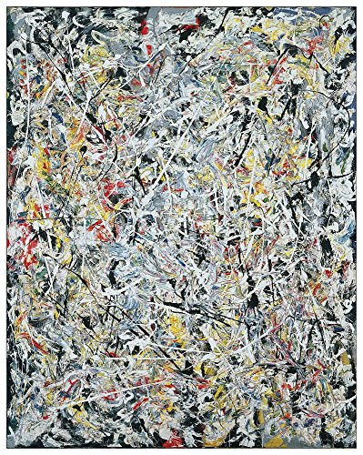 ArtPlaza AS10217 White Light-(Pollock), Holz, Bunt, 60 x 1.8 x 75 cm von ArtPlaza