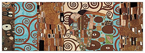 ArtPlaza AS10227 I 150° Anniversary (Fulfillment) -(Klimt), Holz, Bunt, 138 x 1.8 x 48 cm von ArtPlaza