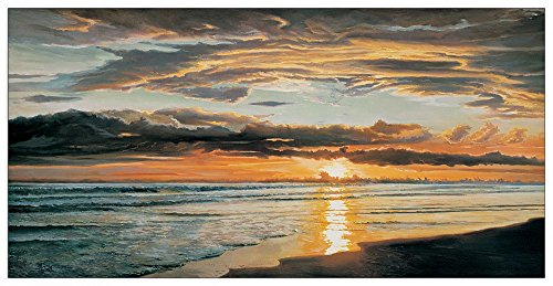 ArtPlaza AS10247 Shoreline Splendor-(Werner), Holz, Bunt, 100 x 1.8 x 50 cm von ArtPlaza