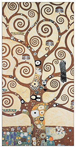 ArtPlaza AS10269 The Tree of Life-(Klimt), Holz, Bunt, 50 x 1.8 x 100 cm von ArtPlaza
