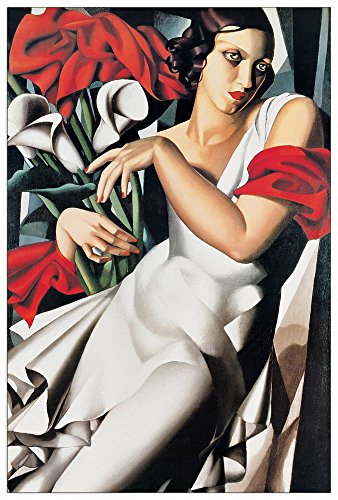 ArtPlaza AS10270 Portrait Ira-(De Lempicka), Holz, Bunt, 60 x 1.8 x 90 cm von ArtPlaza