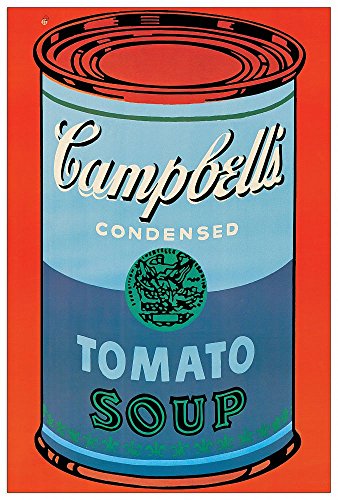 ArtPlaza AS10276 Campbell's Soup Can, 1965-(Warhol), Holz, Bunt, 60 x 1.8 x 90 cm von ArtPlaza