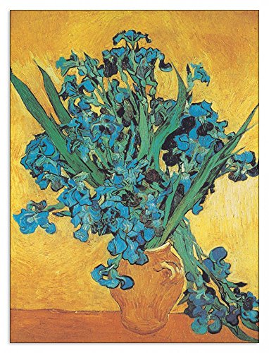 ArtPlaza AS10303 GLI Iris - (Van Gogh), Holz, Bunt, 60 x 1.8 x 80 cm von ArtPlaza