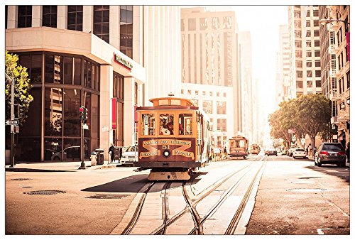 ArtPlaza Art Studio-San Francisco Cable Car, Dekorative Paneele, Holz, Mehrfarbig, 90 x 1.8 x 60 cm ArtPlaza Art Studio-San Francisco Cable Car, Dekorative Paneele, Holz, Mehrfarbig, 90 x 1.8 x 60 cm von ArtPlaza
