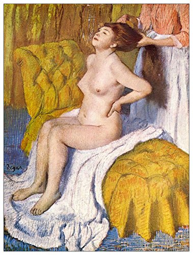 ArtPlaza Degas Edgar-The Body Care, Dekorative Paneele, Holz, Mehrfarbig, 60 x 1.8 x 80 cm von ArtPlaza