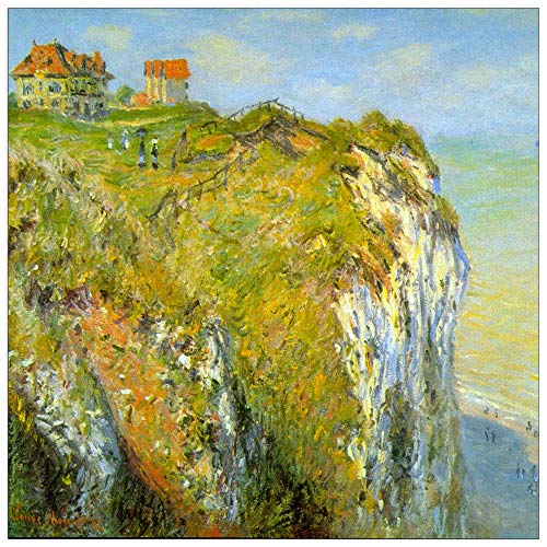 ArtPlaza TW91731 Monet Claude - Cliffs Dekorative Paneele, Holz MDF, Multifarbiert, 50x50 Cm von ArtPlaza