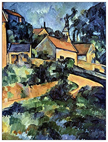 ArtPlaza TW92157 Cezanne Paul - Road curve in Montgeroult Dekorative Paneele, Holz MDF, Multifarbiert, 90x120 Cm ArtPlaza TW92157 Cezanne Paul - Road curve in Montgeroult Dekorative Paneele, Holz MDF, Multifarbiert, 90x120 Cm von ArtPlaza