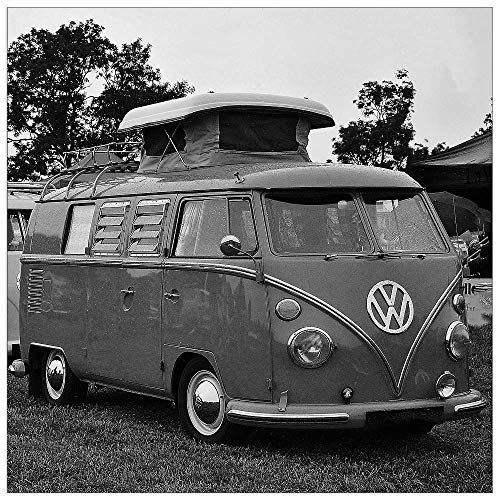 ArtPlaza TW92832 Art Studio - VW Camper Dekorative Paneele, Holz MDF, Multifarbiert, 30x30 Cm von ArtPlaza