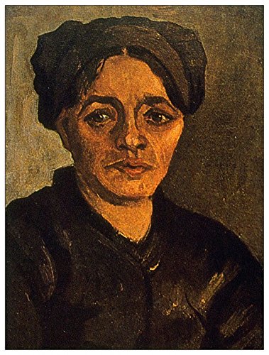 ArtPlaza Van Gogh Vincent-Dark Cap, Dekorative Paneele, Holz, Mehrfarbig, 60 x 1.8 x 80 cm von ArtPlaza