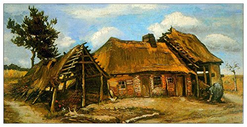 ArtPlaza Van Gogh Vincent-Stooping Woman, Dekorative Paneele, Holz, Mehrfarbig, 100 x 1.8 x 50 cm von ArtPlaza