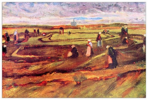 ArtPlaza Van Gogh Vincent-Workers, Dekorative Paneele, Holz, Mehrfarbig, 90 x 1.8 x 60 cm von ArtPlaza