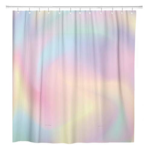 ArtSocket Duschvorhang Aquarell Mädchen Ombre Blau Muster Farbverlauf Pastell Schillernd Regenbogen Home Badezimmer Dekor Polyester Stoff Wasserdicht 183 x 198 cm Set mit Haken ArtSocket Duschvorhang Aquarell Mädchen Ombre Blau Muster Farbverlauf Pastell Schillernd Regenbogen Home Badezimmer Dekor Polyester Stoff Wasserdicht 183 x 198 cm Set mit Haken von ArtSocket