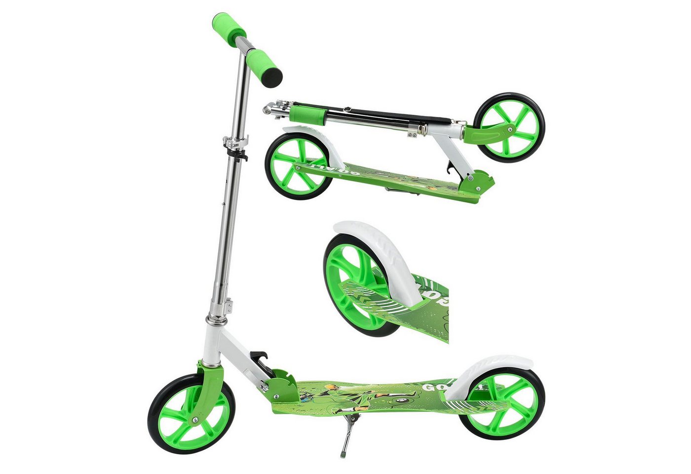 ArtSport Cityroller Soccer, mit XXL Rädern, Fußständer, Hinterradreibungsbremse ArtSport Cityroller Soccer, mit XXL Rädern, Fußständer, Hinterradreibungsbremse von ArtSport