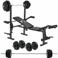 ArtSport Multifunktion Hantelbank Set ProfiGym 1000 & 3in1 Hantelset mit 60 kg Gewichten – Trainingsbank klappbar Kurzhantel Langhantel Curlhantel ArtSport Multifunktion Hantelbank Set ProfiGym 1000 & 3in1 Hantelset mit 60 kg Gewichten – Trainingsbank klappbar Kurzhantel Langhantel Curlhantel von ArtSport
