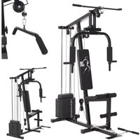 Artsport - Kraftstation ProfiGym 2000 mit Latzug- & Butterflystange, Seilzug & Beinstrecker - 9 Gewichte mit 40kg - Multistation Krafttraining Zuhause Artsport - Kraftstation ProfiGym 2000 mit Latzug- & Butterflystange, Seilzug & Beinstrecker - 9 Gewichte mit 40kg - Multistation Krafttraining Zuhause von ArtSport