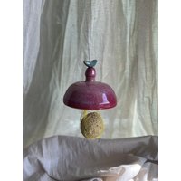 Meisenknödel Halteraus Steinzeugton/Keramik Vogelfutter von ArtStudioIzzi