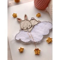 string Art Kaninchen Baby-Dusche-Geschenk Für Sie von ArtStudioLEVITANA