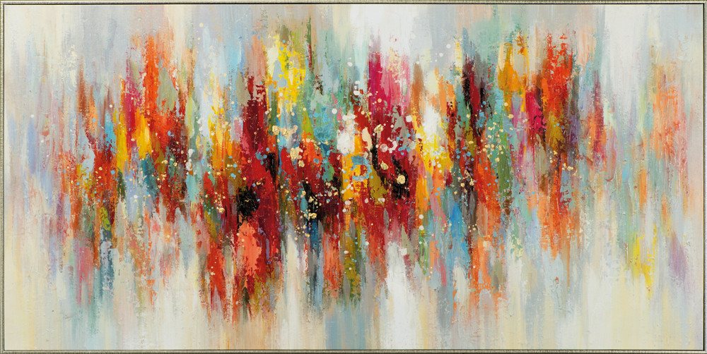 ArtUniverse Gemälde Abstraktes Farbenspiel 70 x 140 cm, Abstraktes Farbenspiel ArtUniverse Gemälde Abstraktes Farbenspiel 70 x 140 cm, Abstraktes Farbenspiel von ArtUniverse