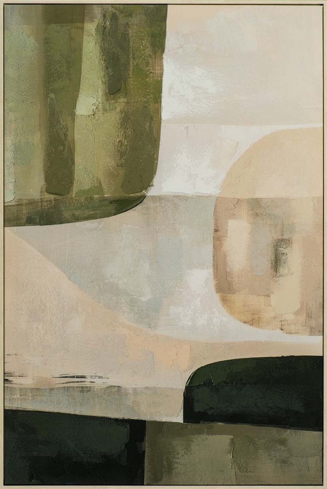 ArtUniverse Gemälde Green Nature 80x120 cm, Grüne Natur von ArtUniverse