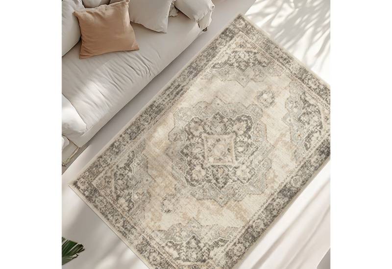 ArtUniverse Teppich Indoor Cairo, Höhe: 6mm, 80x150 cm von ArtUniverse