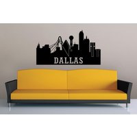 Dallas Wand Aufkleber, Texas City Skyline Aufkleber Urban Wandaufkleber, Silhouette Vinyl Büro Dallas Wand Aufkleber, Texas City Skyline Aufkleber Urban Wandaufkleber, Silhouette Vinyl Büro von ArtVinylStick