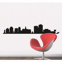 Halifax Wandtattoo, Wandtattoo Skyline, Nova Scotia Stadtbild, Sticker Vinyl, Kanada Skyline Aufkleber, Büro-Wandtattoo Halifax Wandtattoo, Wandtattoo Skyline, Nova Scotia Stadtbild, Sticker Vinyl, Kanada Skyline Aufkleber, Büro-Wandtattoo von ArtVinylStick