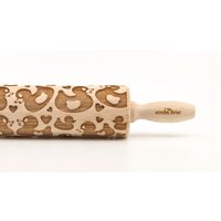 Lol R288 Lovely Duck - Embossing Rolling Pin, Gravierte Rollnadel | Nr. 288 von ArtWoodenCorner