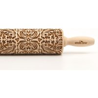 Nein. R141 Ornamental Flowers - Prägung Walznadel, Gravierter Rollstift | Nr. 141 Nein. R141 Ornamental Flowers - Prägung Walznadel, Gravierter Rollstift | Nr. 141 von ArtWoodenCorner