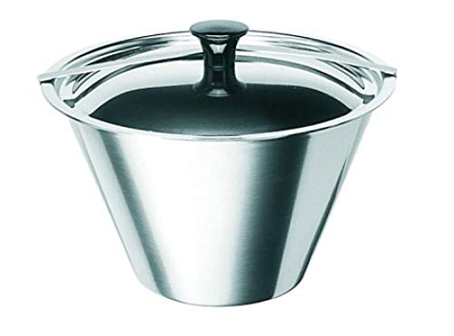 Artame art35516 Bain Marie Flanform, Edelstahl Silber, Edelstahl, rostfrei, Silber, 16x9,5x14 cm von Artame