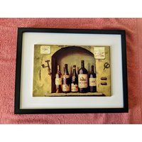 Weinbar Keramik Wandkunst Fliese, 20 X 12", Glänzend, Mit Oder Ohne Rahmen Weinbar Keramik Wandkunst Fliese, 20 X 12", Glänzend, Mit Oder Ohne Rahmen von ArtandTile