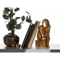 Moderne Kykladen Idol Buchstütze Skulptur Home Decor 22, 5cm Höhe von ArtcultureGR