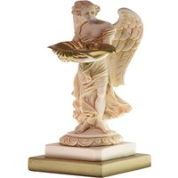 Weibliche Engel Skulptur Religiöse Marmor Statue 25 cm Höhe von ArtcultureGR