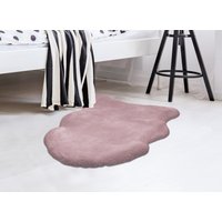 Arte Espina Fellteppich "Rabbit 200", fellförmig, 35 mm Höhe, Kunstfell, Kannichenfell Haptik, weich, Wohnzimmer alle Räume,Hochflor von Arte Espina
