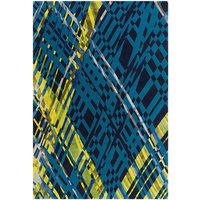 Arte Espina Kurzflorteppich Diamond 8050 blau B/L: ca. 120x180 cm von Arte Espina