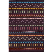 Arte Espina Kurzflorteppich Spirit 3085 violett B/L: ca. 140x200 cm von Arte Espina