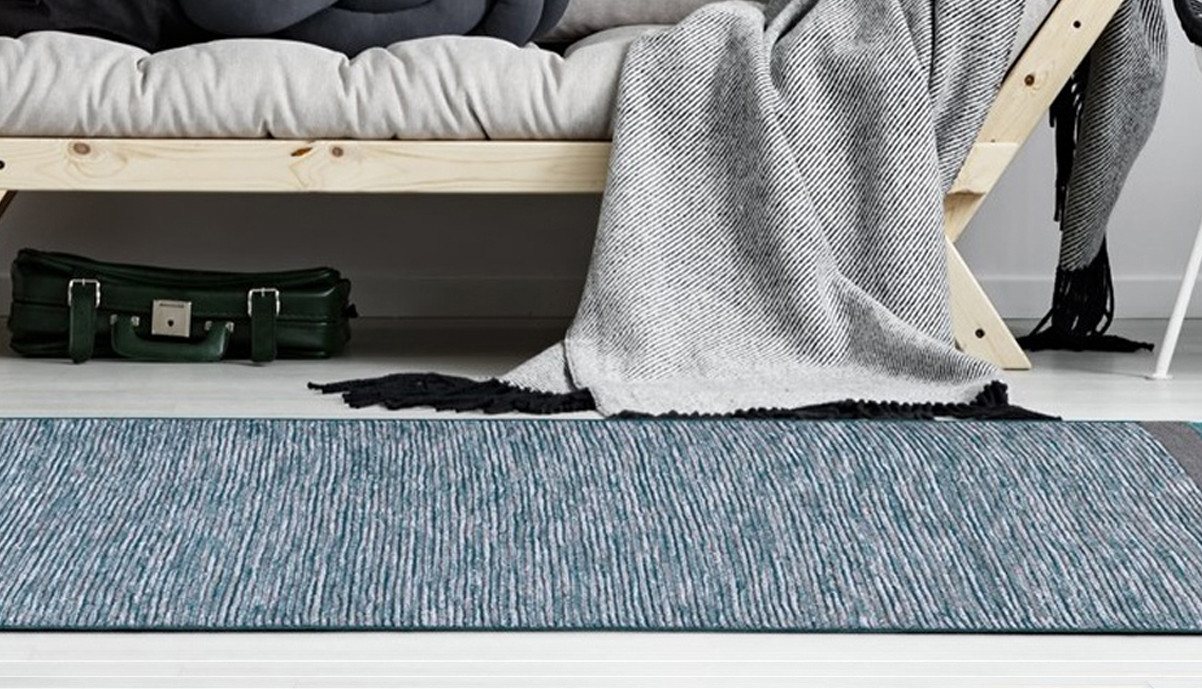 Arte Espina Teppich Nomad 8064, rechteckig, Höhe: 11 mm, Handgemachter Fransenteppich in neutralem Design von Arte Espina