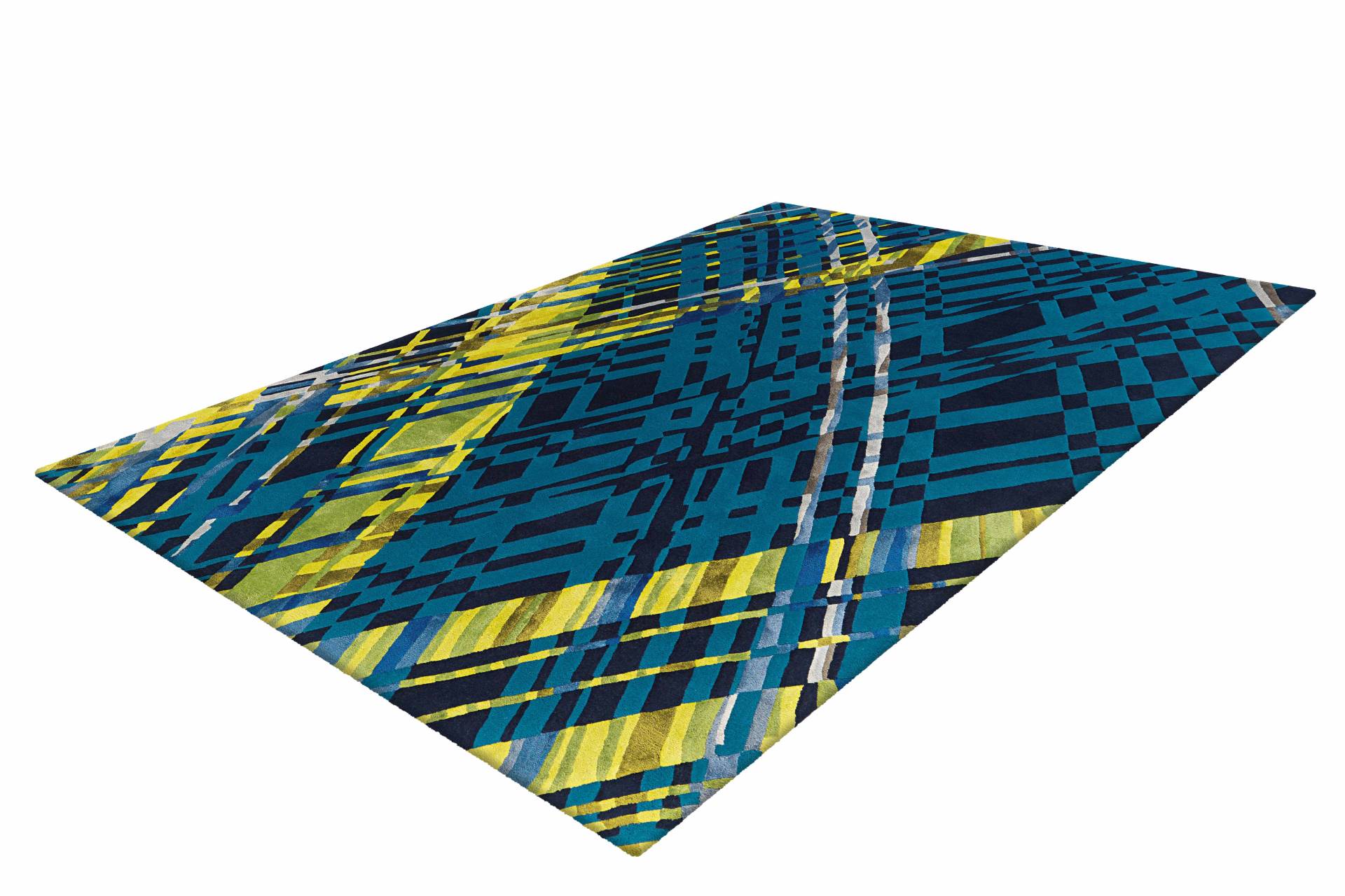 Diamond 8050 Multi / Blau 170cm x 240cm Diamond 8050 Multi / Blau 170cm x 240cm von Arte Espina