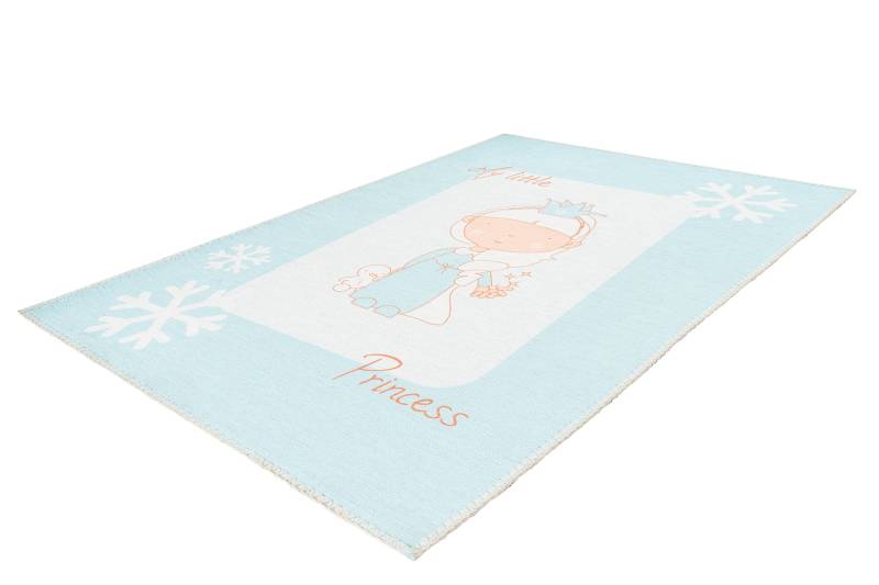 Teppich Bambini 100 Mint Ø 160cm RUND | Flachflor von Arte Espina