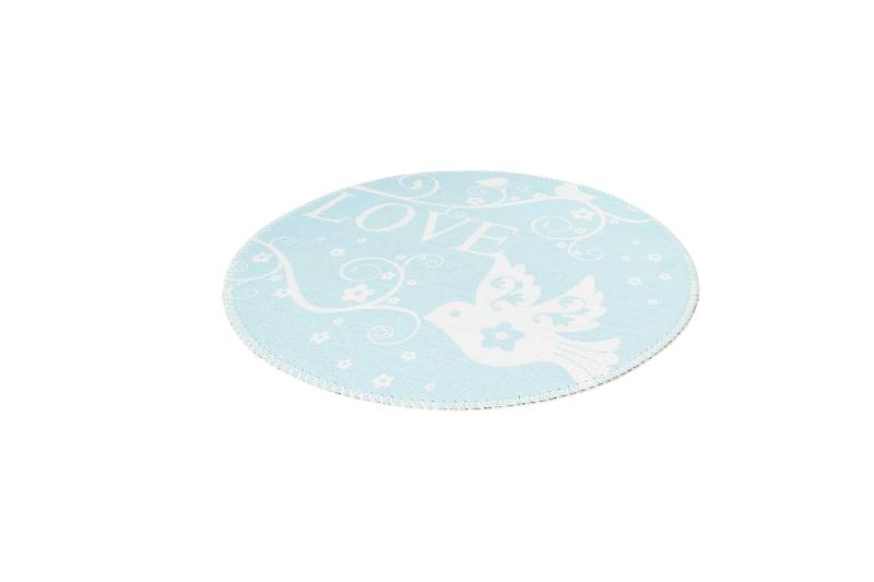 Teppich Bambini 400 Mint Ø 160cm RUND | Kinderteppich | Flachflor Teppich Bambini 400 Mint Ø 160cm RUND | Kinderteppich | Flachflor von Arte Espina