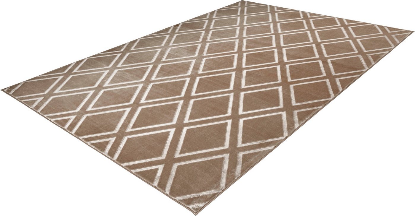 Teppich Monroe 300, Arte Espina, rechteckig, Höhe: 7 mm, besonders weich durch Microfaser, Wohnzimmer von Arte Espina