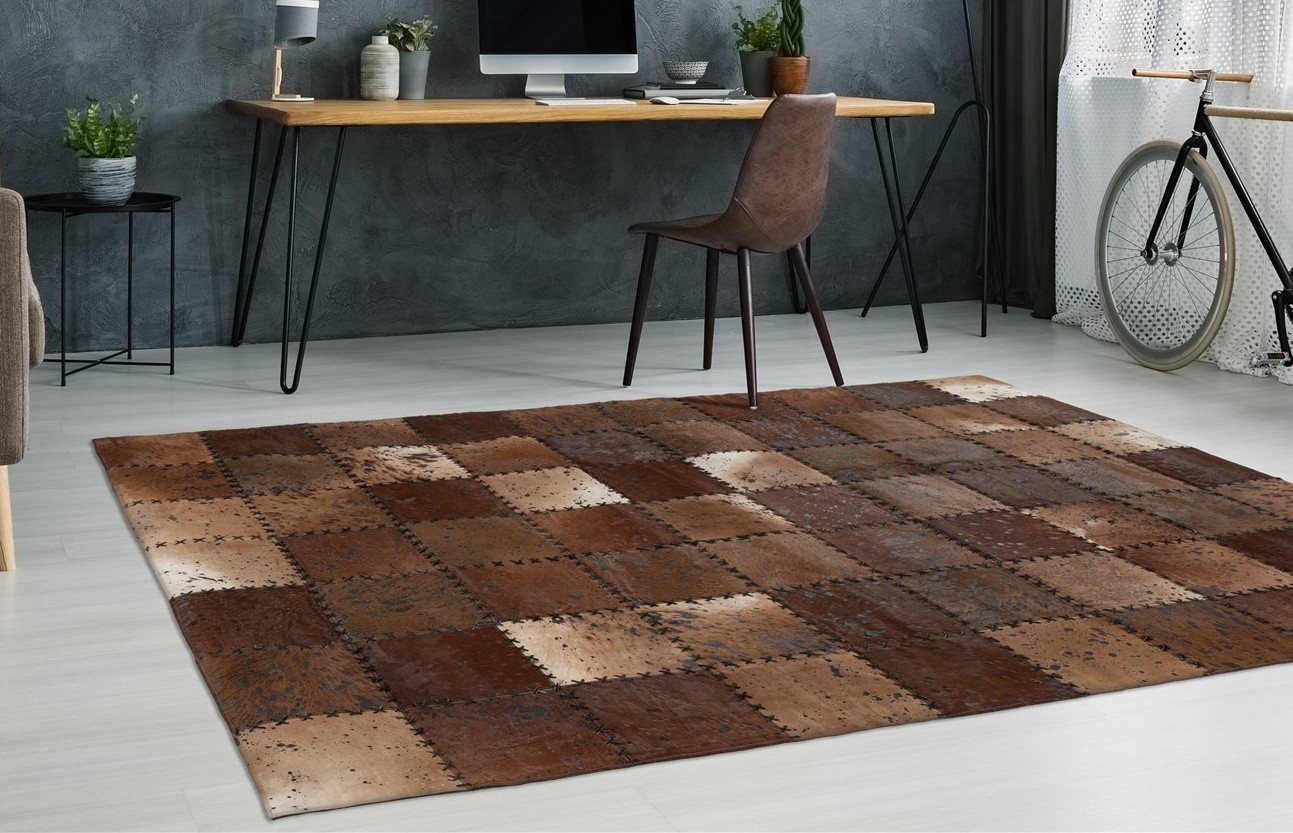 Arte Espina Teppich Voila 100, rechteckig, Höhe: 5 mm, handgenähter Flachflor-Teppich im Patchwork-Design. Arte Espina Teppich Voila 100, rechteckig, Höhe: 5 mm, handgenähter Flachflor-Teppich im Patchwork-Design. von Arte Espina