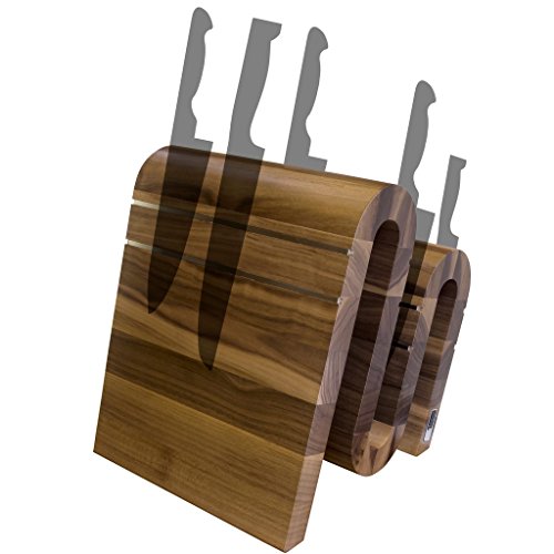 Arte Legno, magnetischer Messerblock und elegantes Küchenaccessoire, walnuss, 14 Knives Arte Legno, magnetischer Messerblock und elegantes Küchenaccessoire, walnuss, 14 Knives von Arte Legno