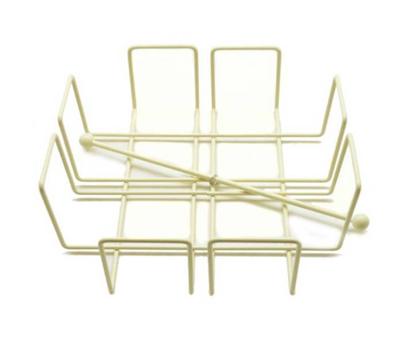 Arte Regal Serviettenhalter SERVIETTENHALTER Cremeweiss Serviettenspender Serviettenständer 08, Serviettenbox 19cm von Arte Regal