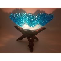 Meereswellen Kerzenhalter | Glaskunst| Wasser Strand Meer Themed Tischdekoration Display Kunst Aqua Türkis Haus Hochzeit Bester Freund Geschenkidee Meereswellen Kerzenhalter | Glaskunst| Wasser Strand Meer Themed Tischdekoration Display Kunst Aqua Türkis Haus Hochzeit Bester Freund Geschenkidee von ArteBlancheFineArts