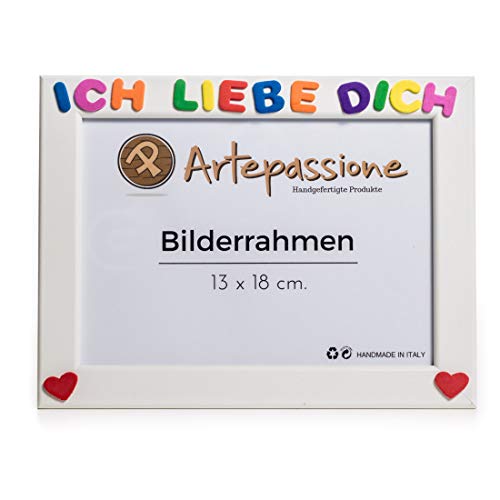 ArtePassione Bilderrahmen, Holz, Weiß, 13 x 18 cm von ArtePassione