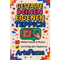 Design Dein Teppich Selbst Dekoriere Wohnzimmer Oder Badezimmer Mit Deine Idee. Personalisierte Geschenke. Kinderzimmer Teppich von ArtePazza