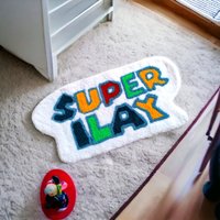 Kinderzimmer Teppich Personalisiert. Dein Name Auf Dein Teppich. Geschenk Zu Weihnachten. Geburt. Baby Geschenke. Bettvorleger von ArtePazza