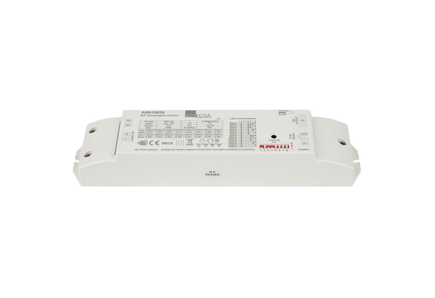 Artecta Artecta AC-DC RF wireless driver Dimmbarer 50-W-LED-Treiber LED Trafo von Artecta
