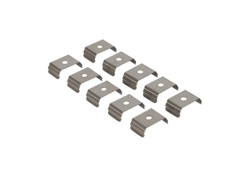 Artecta LED-Stripe-Profil Artecta Mounting Clips for Profile 25 Set mit 10 Stück - hellgrau von Artecta
